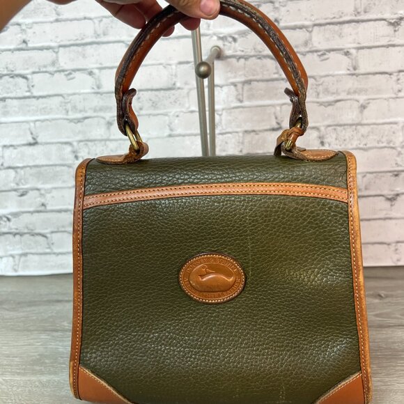 Dooney and Bourke Green Top Handle Bag - Picture 2 of 8